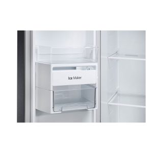674L Side-by-Side Refrigerator Door-Mounted Slim Ice Maker
