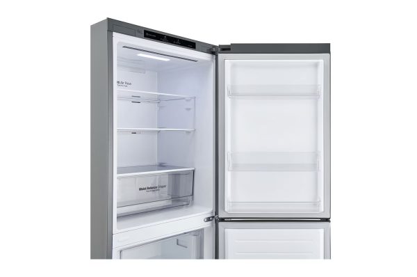 306L Bottom Freezer Refrigerator Left Side Top Open