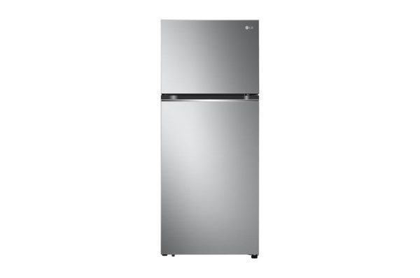 LG 375L Top Freezer Refrigerator GN-B472PLMB PS3 Finish Front View
