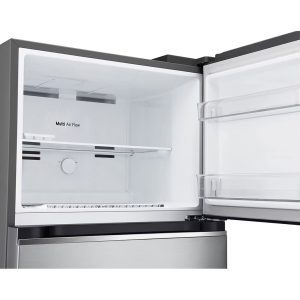 375L Top Freezer Refrigerator Top Freezer Compartment Open