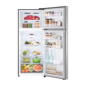375L Top Freezer Refrigerator Front Open with Food Storage