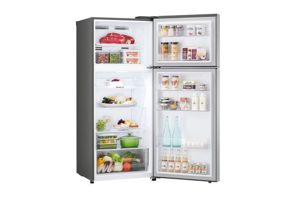 375L Top Freezer Refrigerator Right Side Open with Food Storage