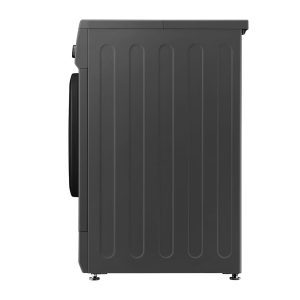 LG 8kg front load washer Middle Black side view