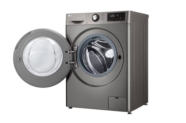 LG 9kg Front Loading Washing Machine with AI DD, Steam Technology, Inverter DirectDrive, and TurboWash (F4R3VYG6P)