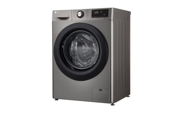 LG 9kg Front Loading Washing Machine with AI DD, Steam Technology, Inverter DirectDrive, and TurboWash (F4R3VYG6P)