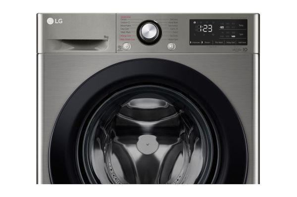 LG 9kg Front Loading Washing Machine with AI DD, Steam Technology, Inverter DirectDrive, and TurboWash (F4R3VYG6P)