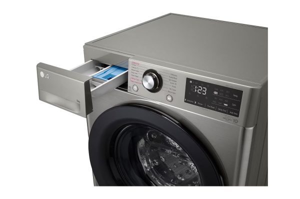 LG 9kg Front Loading Washing Machine with AI DD, Steam Technology, Inverter DirectDrive, and TurboWash (F4R3VYG6P)