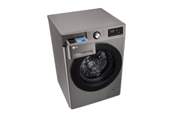 LG 9kg Front Loading Washing Machine with AI DD, Steam Technology, Inverter DirectDrive, and TurboWash (F4R3VYG6P)