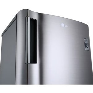 LG 169L 1-Door Refrigerator Left Side Low Perspective View