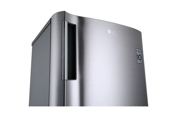 LG 169L 1-Door Refrigerator Left Side Low Perspective View