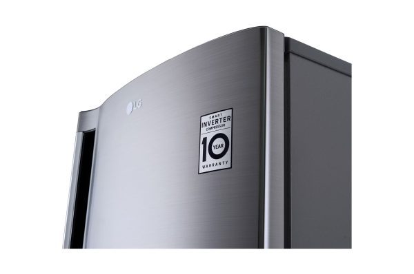 LG 169L 1-Door Refrigerator Right Side Low Perspective View