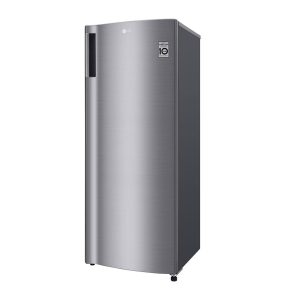 LG 195L Single Door Refrigerator GN-Y331SLBB Platinum Silver Front View