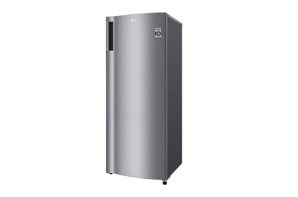 LG 195L Single Door Refrigerator GN-Y331SLBB Platinum Silver Front View