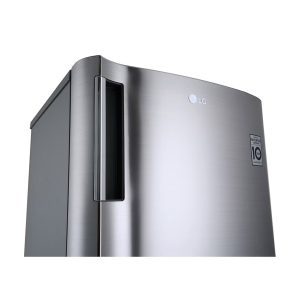 195L Single Door Refrigerator Pocket Handle Detail View