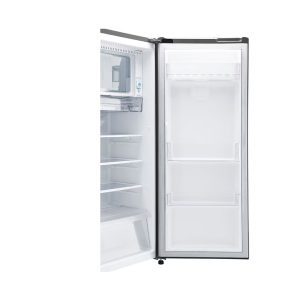 195L Single Door Refrigerator Interior Storage with Tempered Glass Shelves