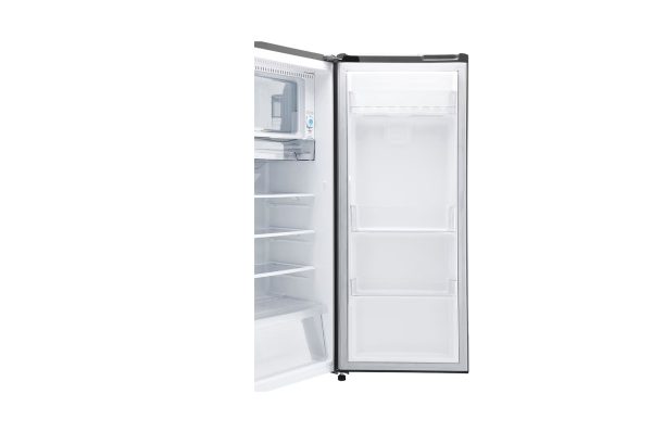 195L Single Door Refrigerator Interior Storage with Tempered Glass Shelves