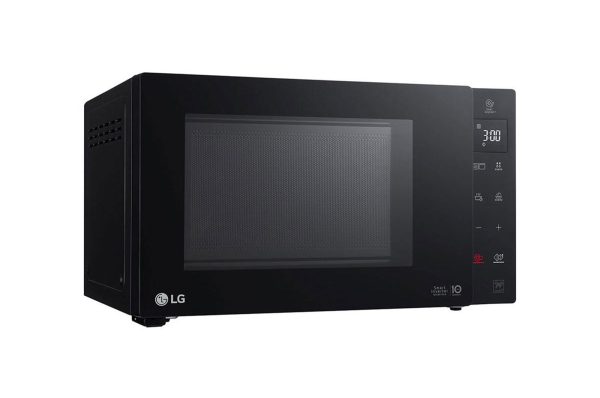 LG 23L Smart Inverter Microwave Side Profile View
