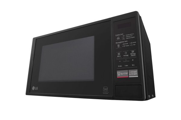 LG 20L convection microwave top perspective view