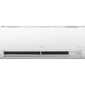 LG 12,000 BTU Split Air Conditioner displaying DUAL Inverter Compressor technology