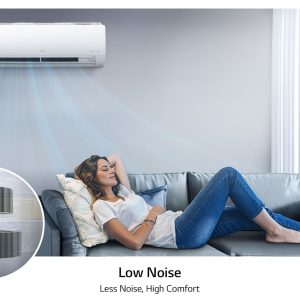 LG 24,000 BTU Split Air Conditioner low noise operation