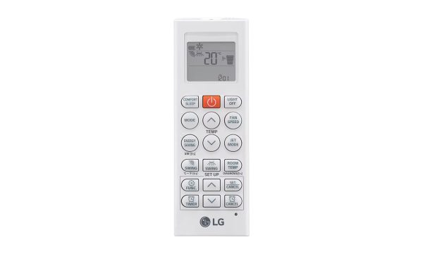 LG 24,000 BTU Split Air Conditioner remote control