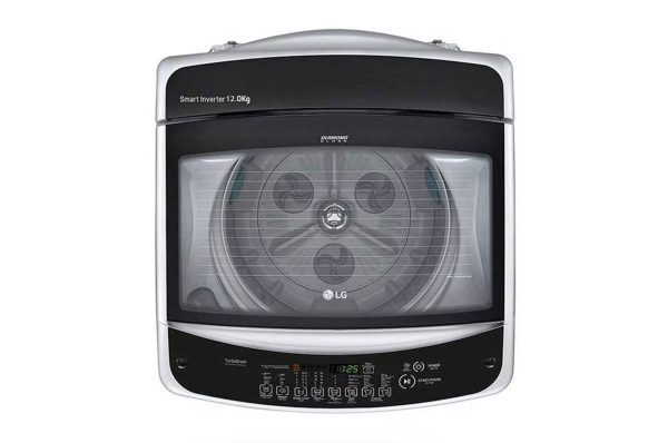 Smart Inverter Motor detail on 12kg top load washer