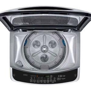 Interior drum view of 12kg top load washer with TurboDrum technology