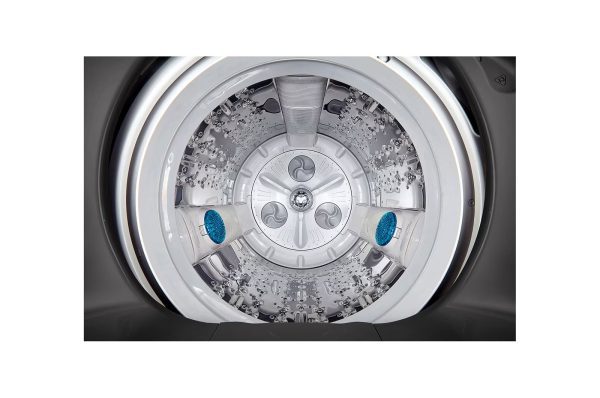 Smart Inverter Motor detail on 14kg top load washer