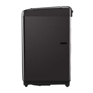 Side view of LG top load washing machine T1466NEHG2