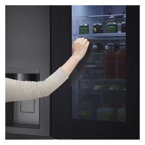 674L InstaView Side-by-Side Refrigerator InstaView Glass Panel Knock-to-See Technology