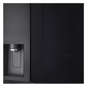 LG 674L Side-by-Side Refrigerator with InstaView Door-in-Door™, UVnano® Water Dispenser, Hygiene Fresh+™, DoorCooling+™, ThinQ™, Matte Black Finish