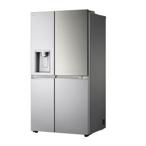 LG 635L Mirror InstaView Side-by-Side Refrigerator with Door-in-Door™, UVnano™ Water Dispenser, Hygiene Fresh+™, DoorCooling+™, ThinQ™, Noble Steel Finish