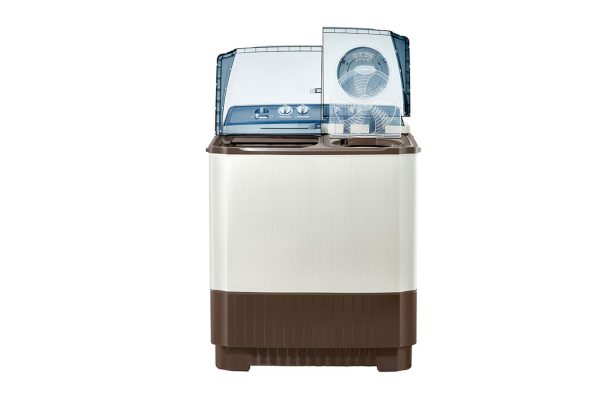 LG 8kg TwinTub Washer with Roller Jet Pulsator, 3 Wash Program, and Wind Jet Dry