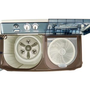 LG 8kg TwinTub Washer with Roller Jet Pulsator, 3 Wash Program, and Wind Jet Dry