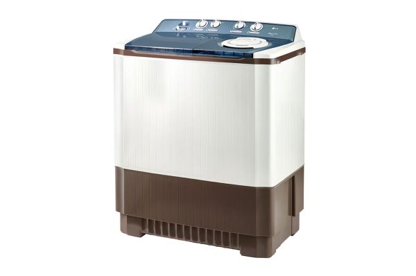 Right side view of 8kg TwinTub washer showing compact design