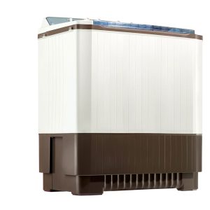 Perspective view of 8kg TwinTub washer