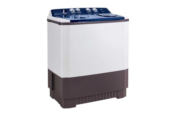 Left side view of LG 10kg TwinTub Washing Machine