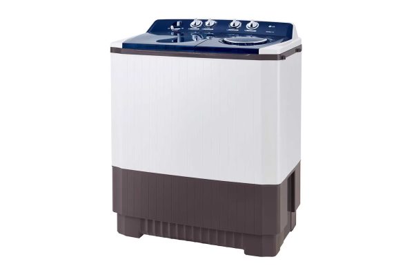 Right side view of LG 10kg TwinTub Washing Machine