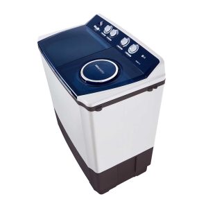 Right side perspective of LG 10kg TwinTub Washing Machine