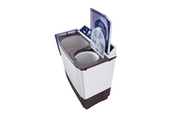 Right side view of 10kg TwinTub washer showing dual tub design