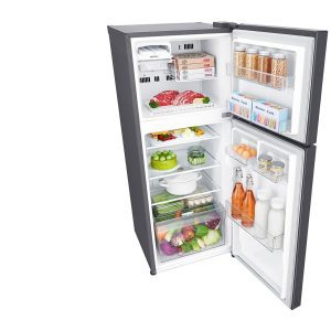 LG 234L Top Freezer Refrigerator with Smart Inverter Compressor, Multi Air Flow, Moist Balance Crisper (GL-C252SLBB)
