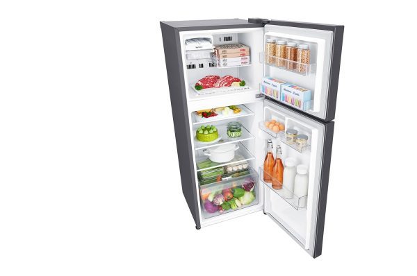 LG 234L Top Freezer Refrigerator with Smart Inverter Compressor, Multi Air Flow, Moist Balance Crisper (GL-C252SLBB)
