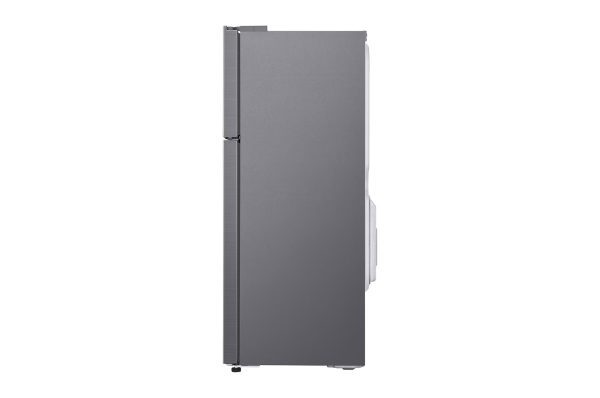 LG GL-C252SLBB refrigerator side profile 585mm width