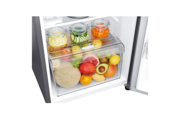 LG 234L Top Freezer Refrigerator with Smart Inverter Compressor, Multi Air Flow, Moist Balance Crisper (GL-C252SLBB)