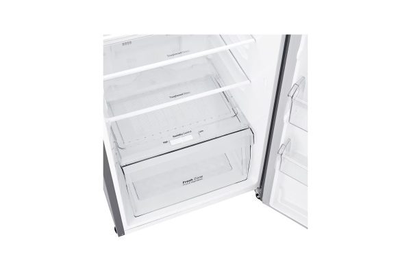 LG 234L Top Freezer Refrigerator with Smart Inverter Compressor, Multi Air Flow, Moist Balance Crisper (GL-C252SLBB)