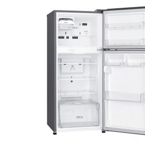 LG 234L Top Freezer Refrigerator with Smart Inverter Compressor, Multi Air Flow, Moist Balance Crisper (GL-C252SLBB)