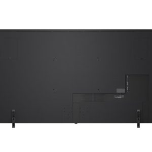 LG 100 inch QNED evo rear view showing connectivity ports