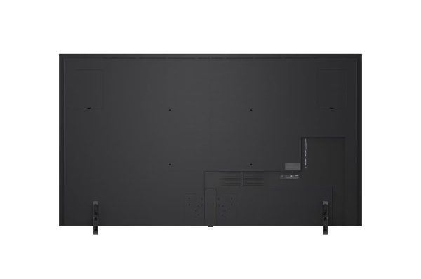 LG 100 inch QNED evo rear view showing connectivity ports