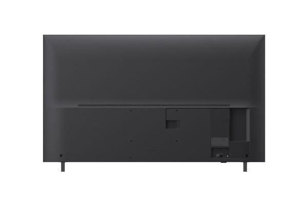 LG 65 inch UA85 TV rear view showing connectivity ports