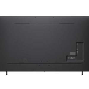 LG 86 inch NanoCell TV back view showing connectivity ports